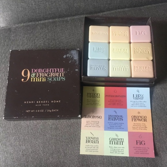 henri bendel Other - Henri Bendel variety mini-soaps henri bendel Other - Henri Bendel variety mini-soaps